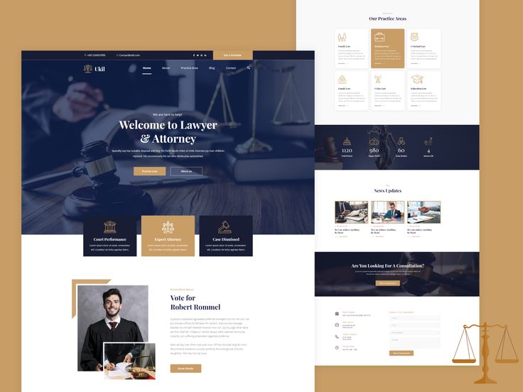 Crafting Professional Law Firm Web Design for Online Success