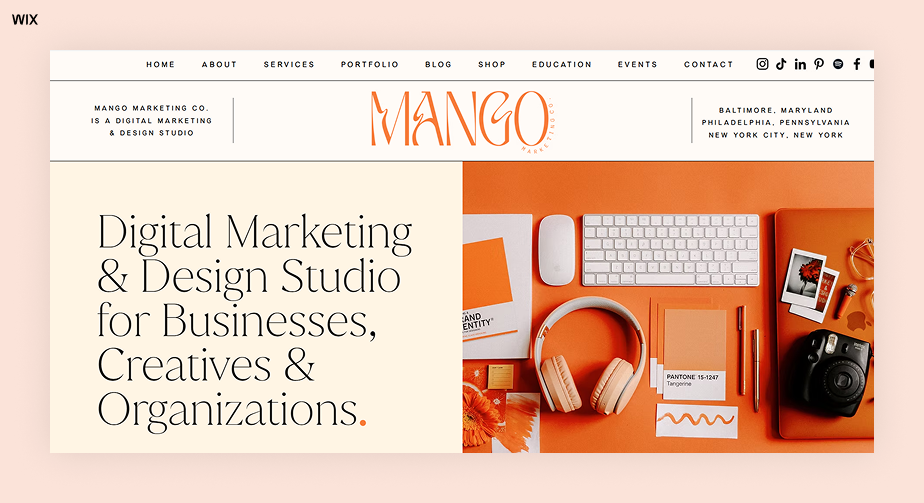 new website design
